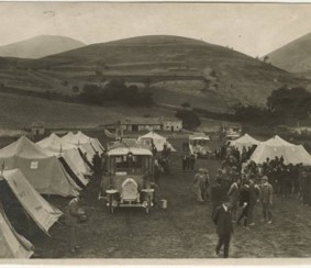 L'accampamento del Tci 
a Pescasseroli (1922)